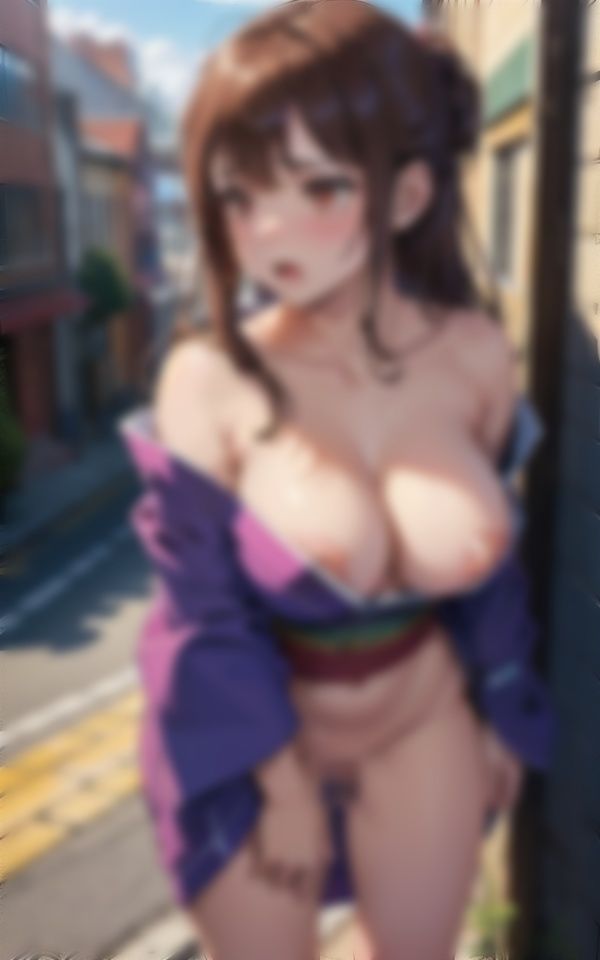 Fカップの美女にイケメン男子がセックス！街歩き痴女！1