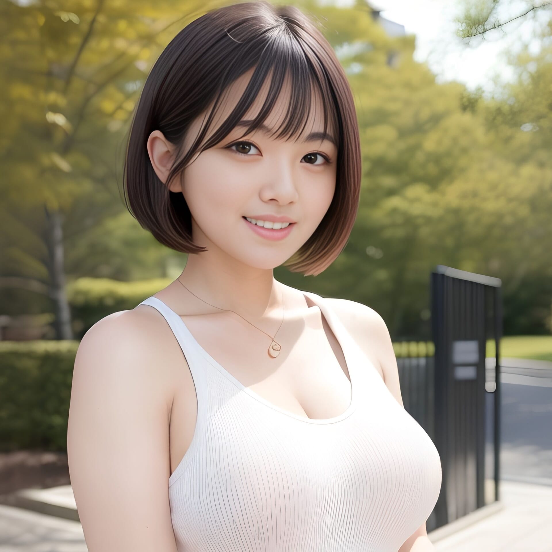 【AIグラビア写真集】素人神乳500枚 vol.61