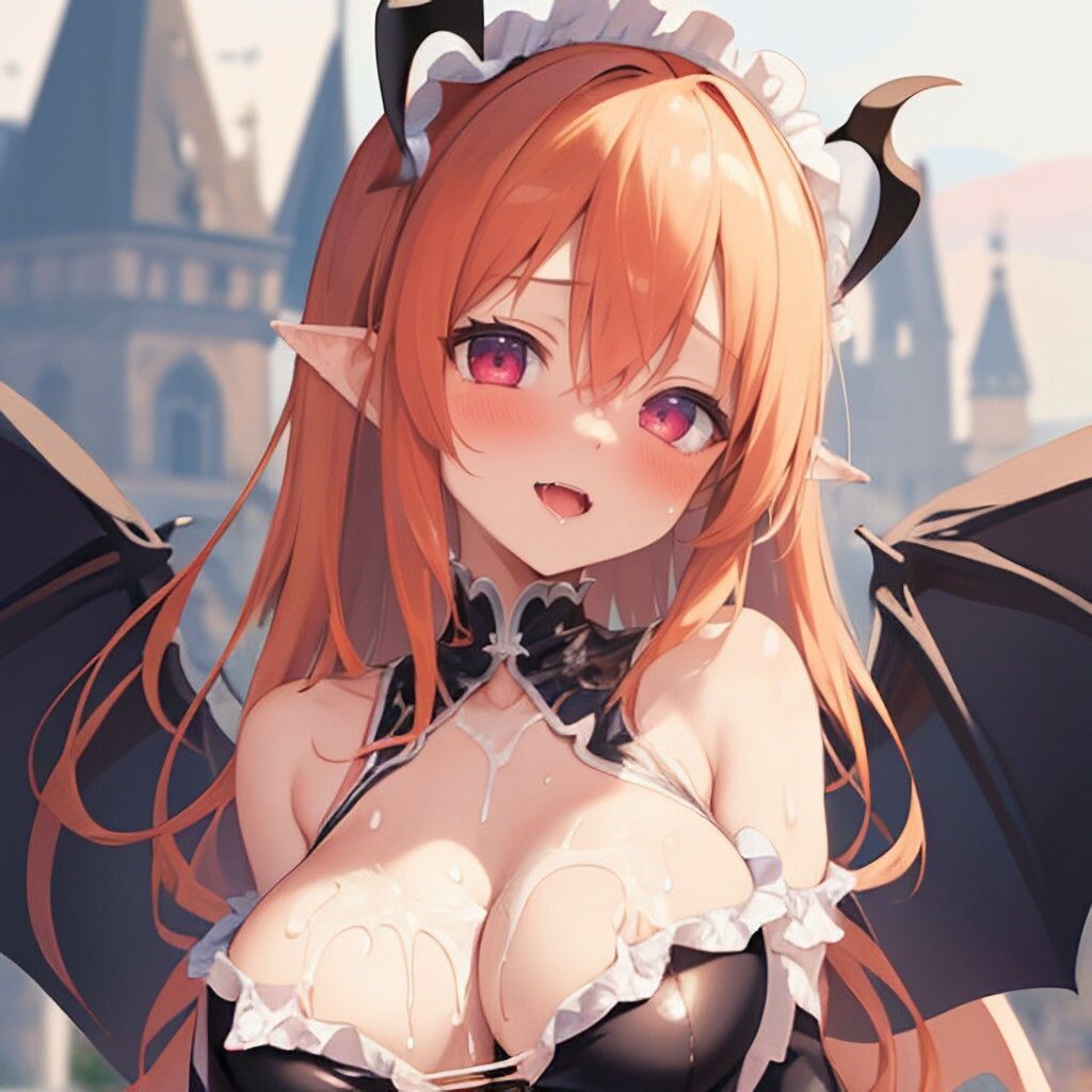 おっぱいぶっかけな悪魔っ娘さん3