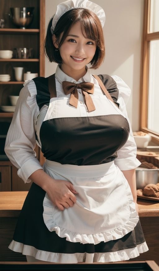 デカ乳むちメイドさんから目が離せなくて困ってます。8