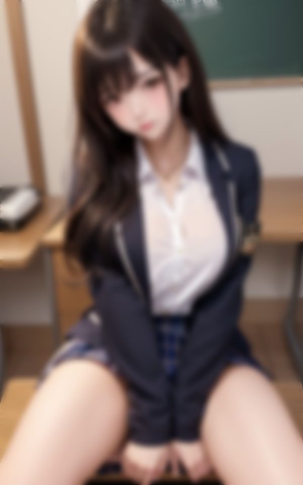 制服美少女の純白パンツが染みてきて...5