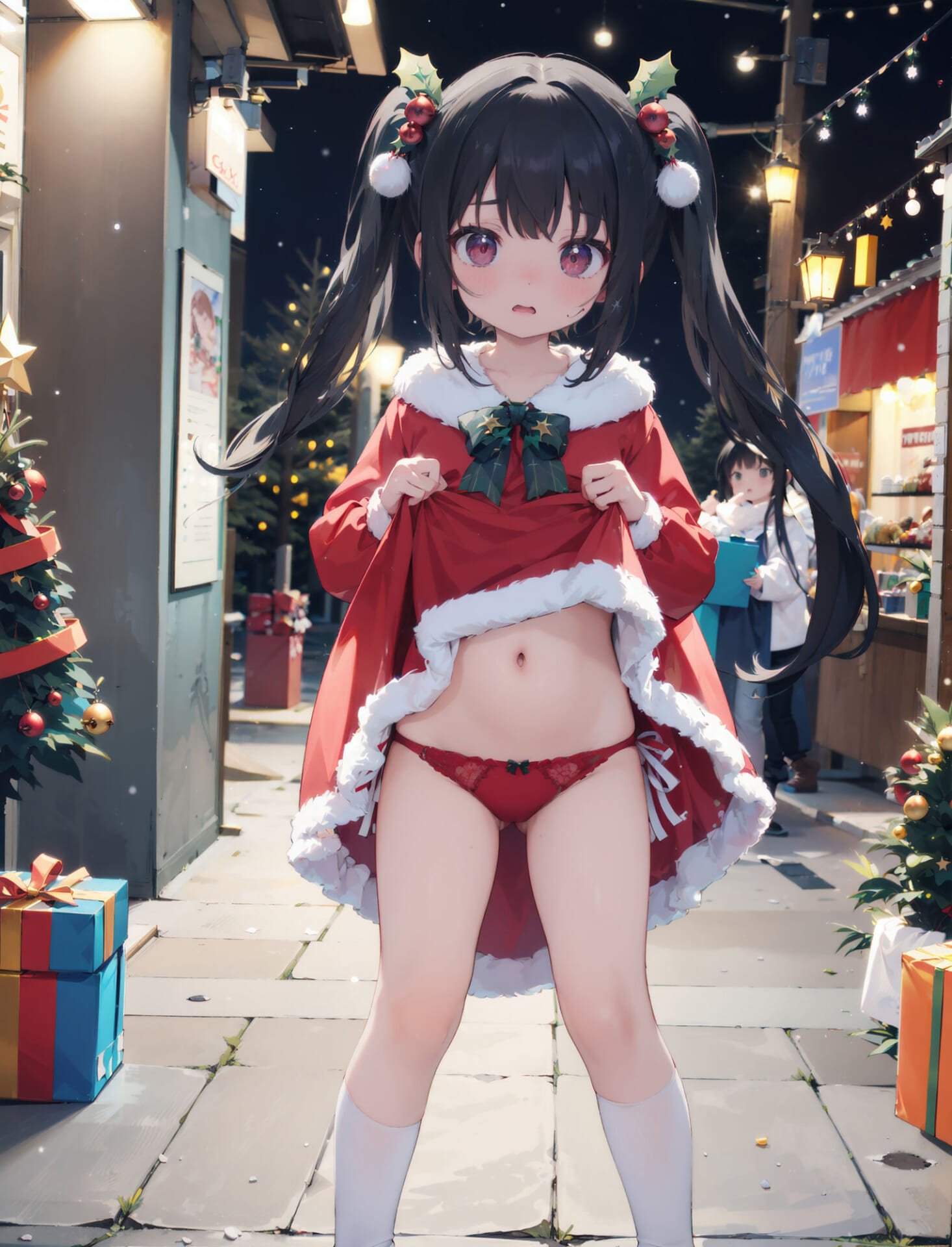 少女パンツ見学会〜クリスマス編〜9