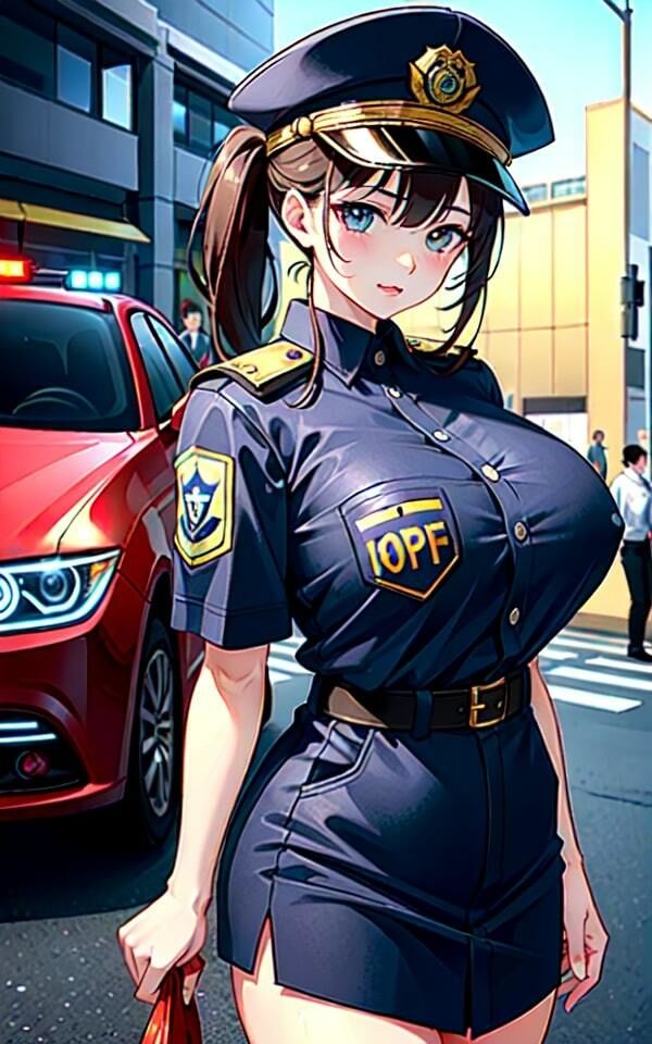 逮捕されたら神乳ポリスーが現れた1