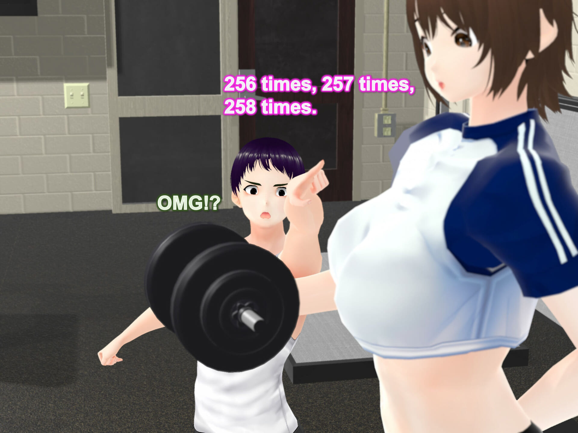 Outgrowing only girls， Overtake boys， Growth sound dumbbells Arc7