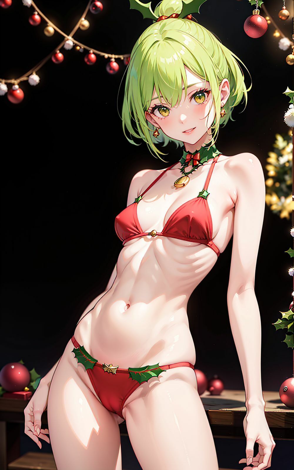 X’mas Lingerie クリスマスランジェリーイラスト3