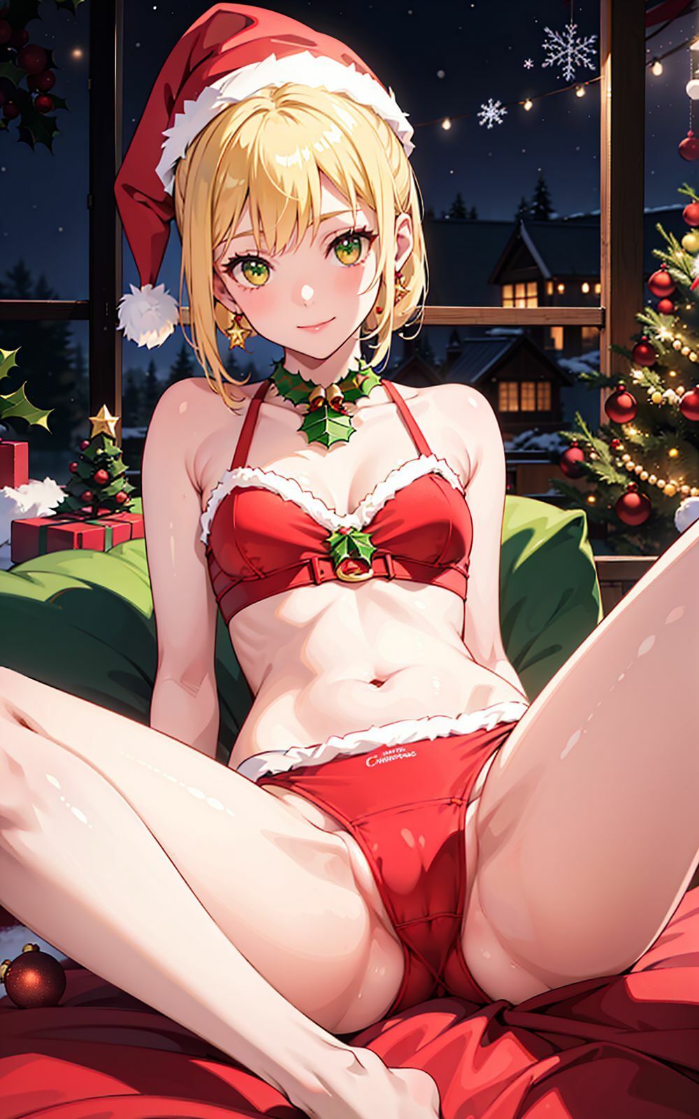 X’mas Lingerie クリスマスランジェリーイラスト4