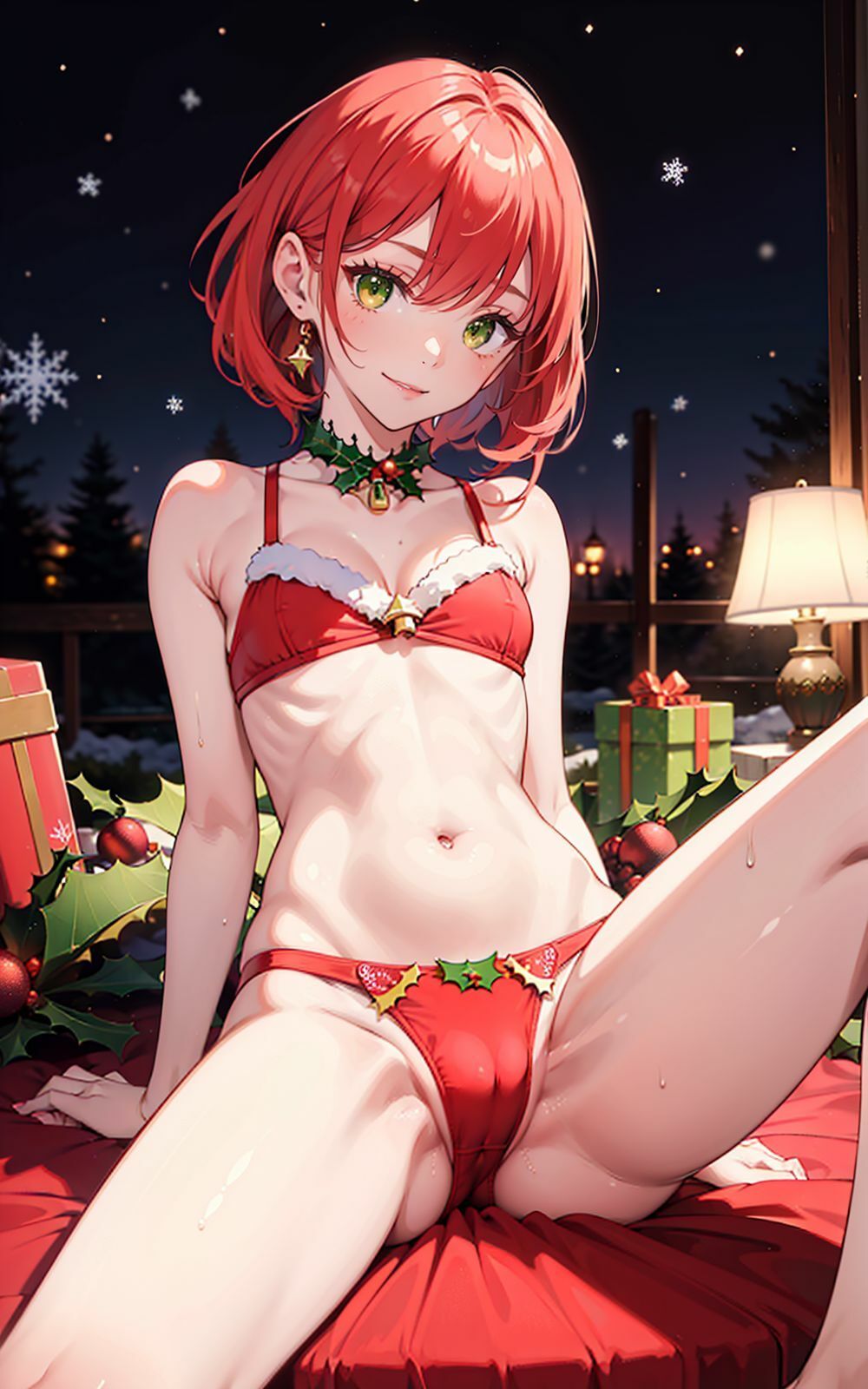 X’mas Lingerie クリスマスランジェリーイラスト5