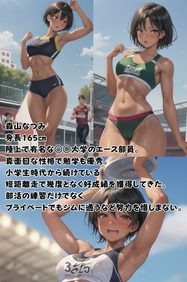 女子陸上部エースの弱みを握ってやりたい放題1