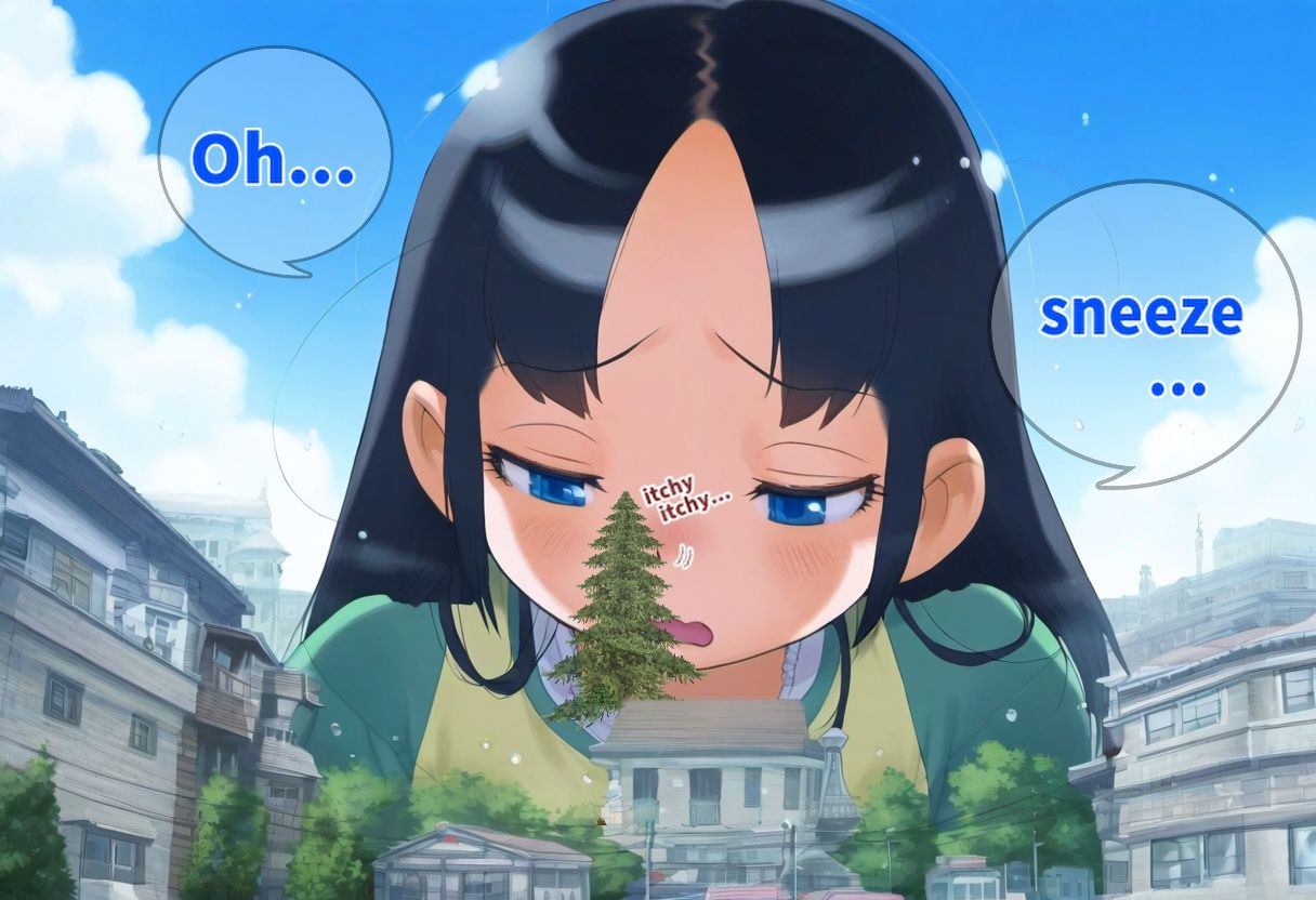 巨大娘くしゃみ集/ Giantess Sneeze collection3