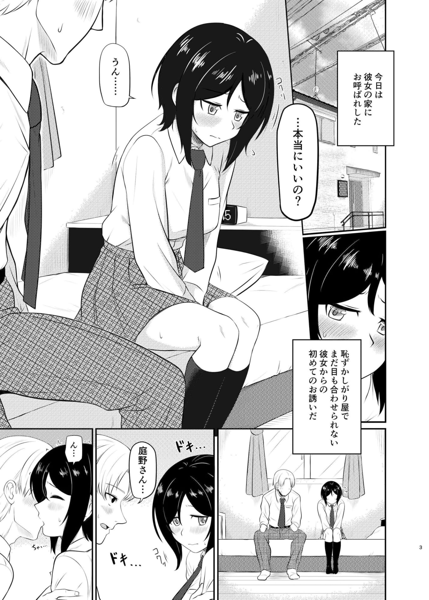 恥ずかしがり屋な彼女とハジメテ2