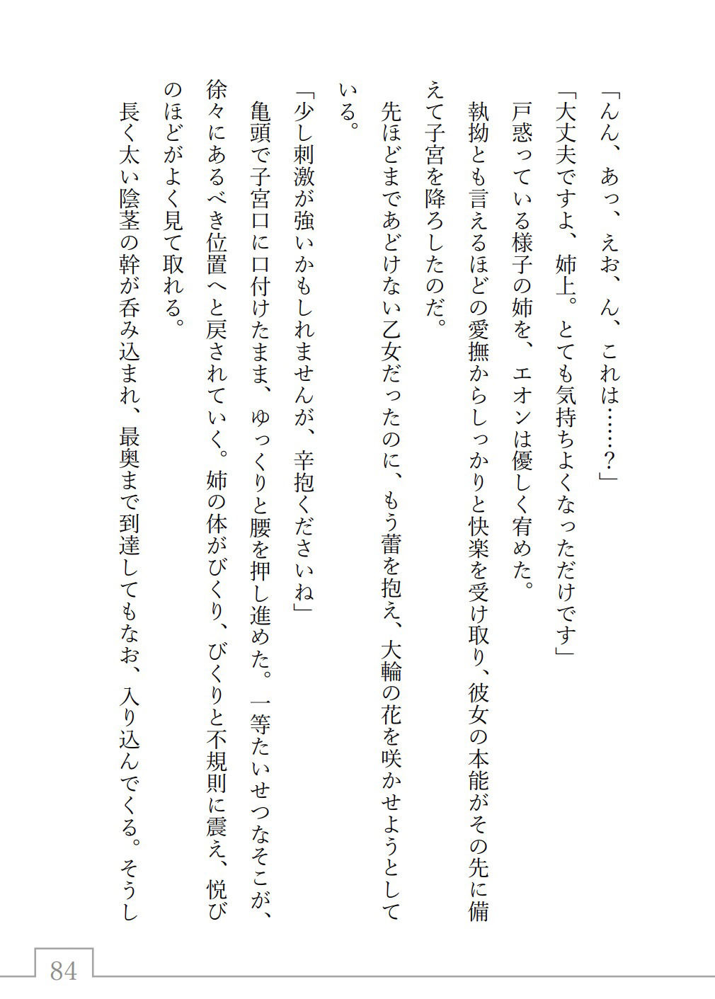 戦争の英雄である弟に嫁ぐことになった姉の話。（タイトル:消ゆる氷の残りなく）9