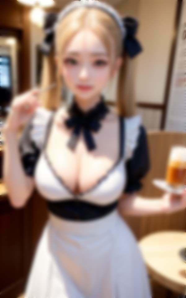 美少女揃いの露出メイドカフェ 夢の体験へ2