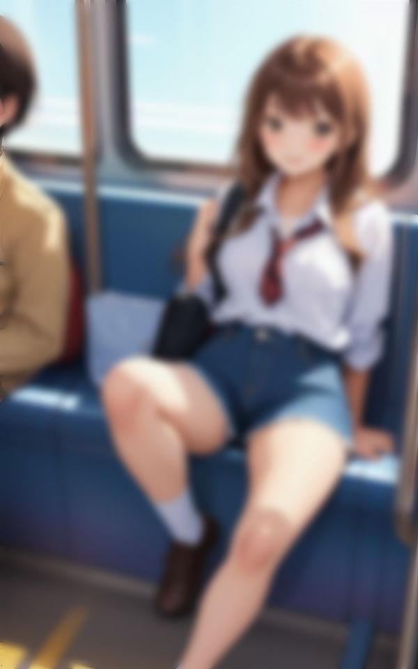 通学電車で会う...あの娘はなんで足をM字にしらいているのだろう...3