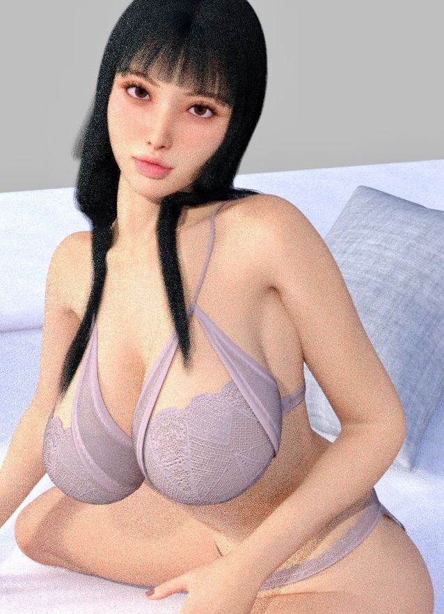 【リアル3D】巨乳美女のふしだらな姿4