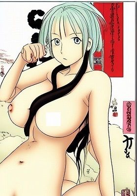 【無料】【無料！】美女アニメ風浮世絵の素材画像（商用利用OK）1