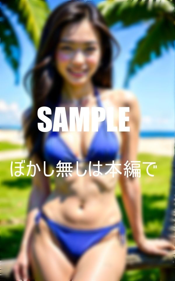 ビーチに来ても止まらぬ淫乱巨乳水着美熟女たち水着の下の秘密の性欲1