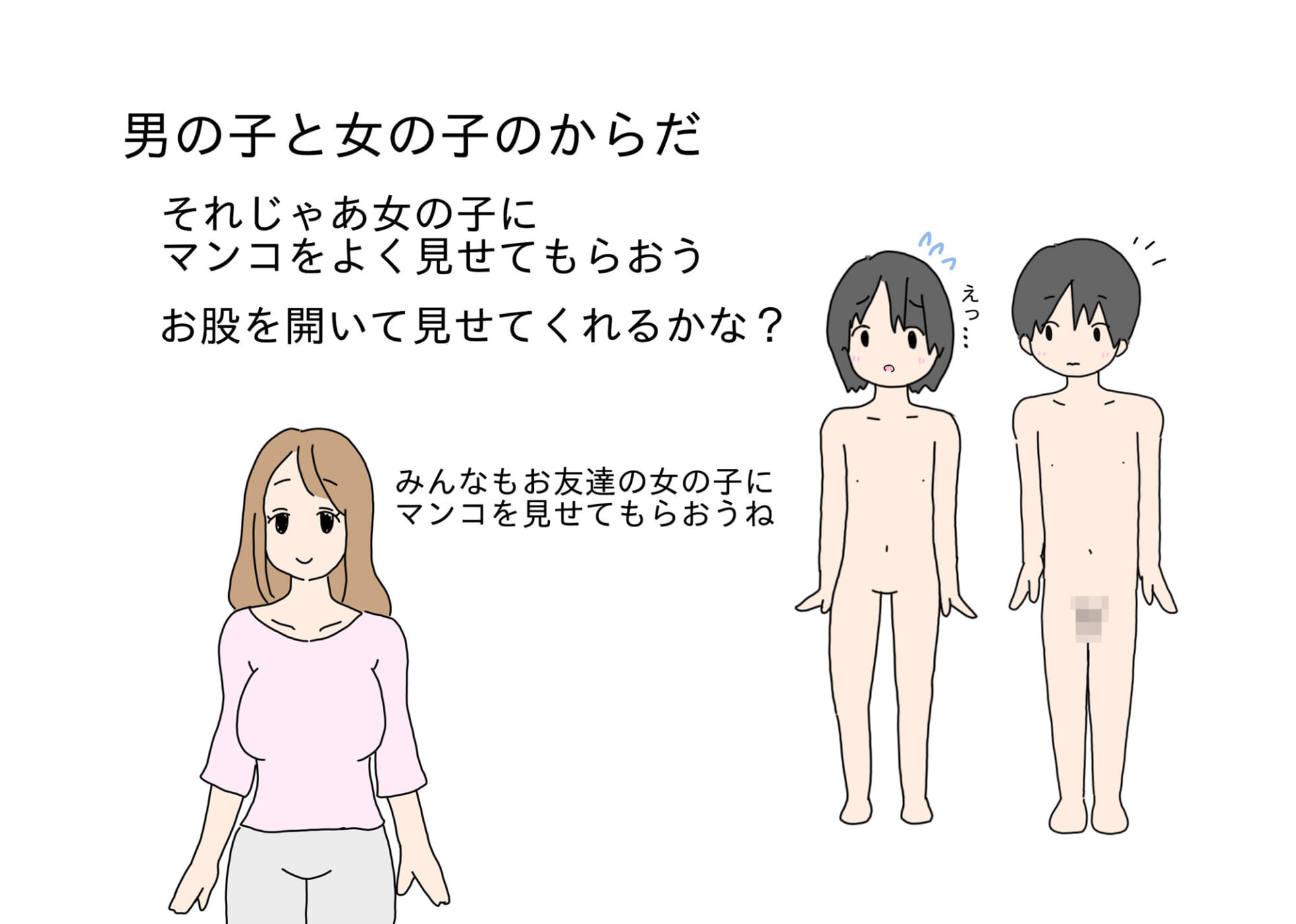 大人が教えてくれない男の子と女の子の体の違い2