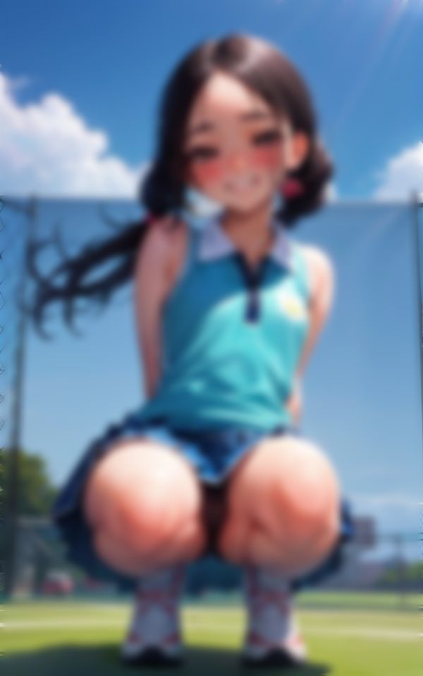 無邪気なテニス少女2