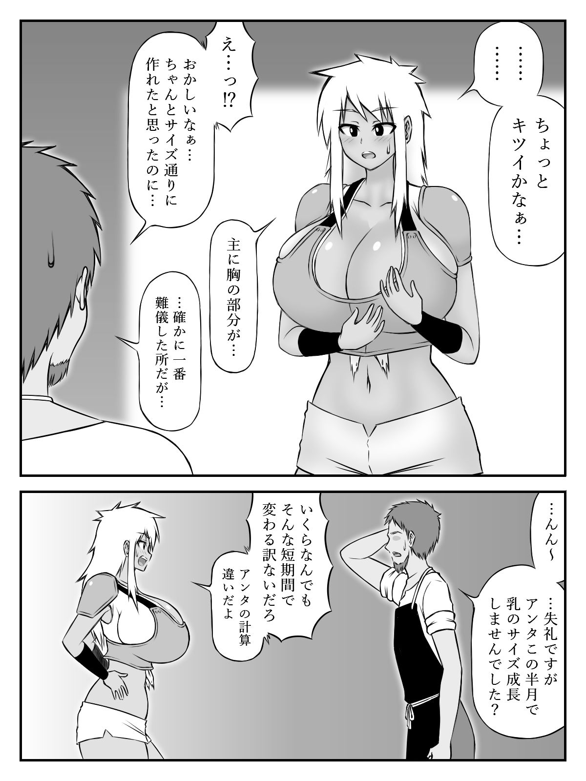 爆乳（おっぱい）と胸甲（アーマー）2