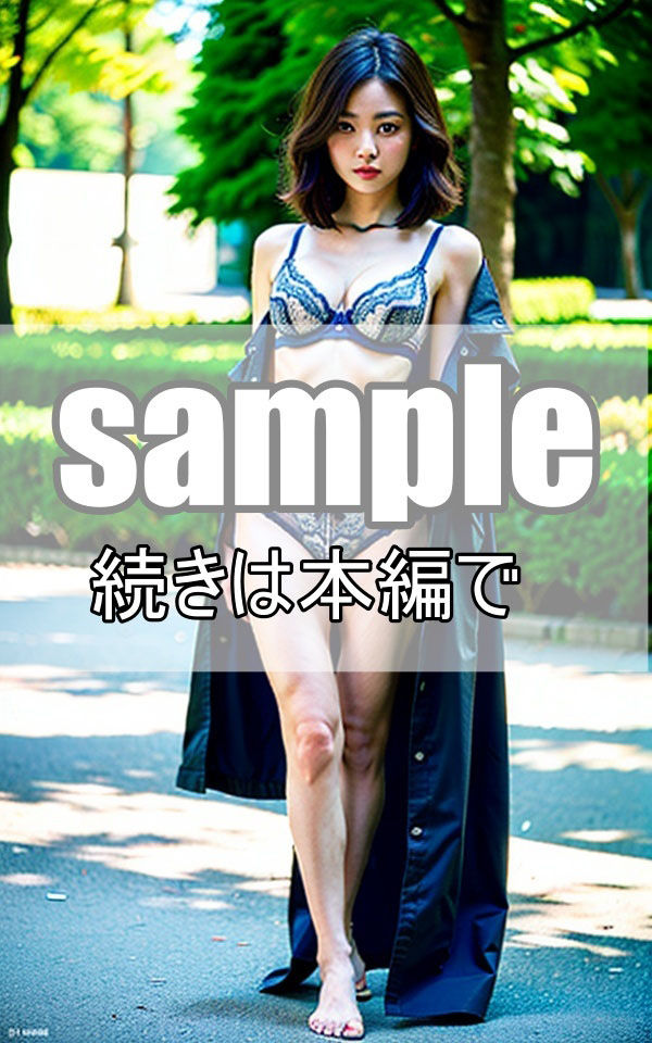 色白美乳人妻たちが公園でランジェリー撮影会7