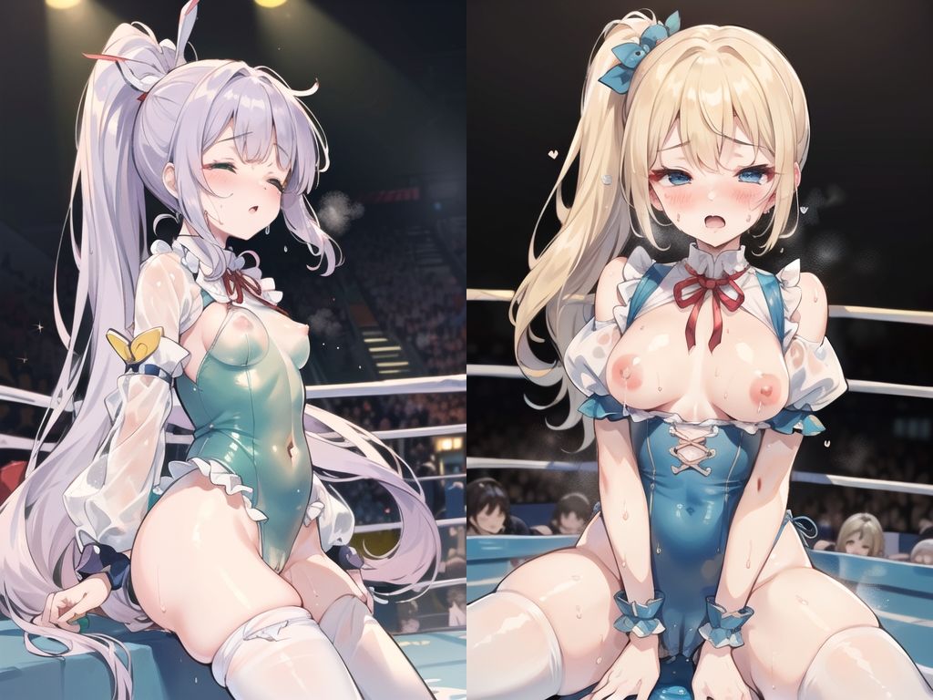 AIアイドル美少女プロレスラーCG集 Vol.13 ハードファイト・コレクション2［1/2］4