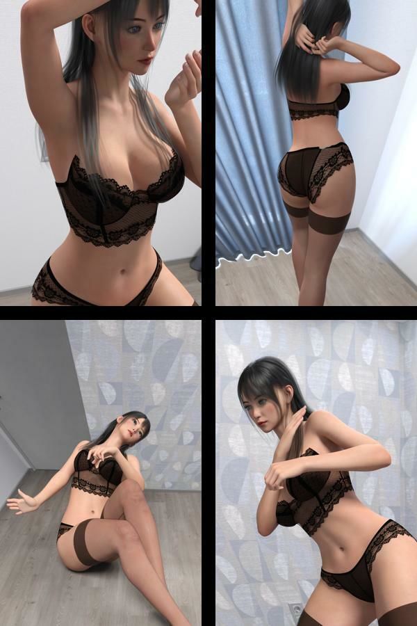 【chrl200】二階堂沙耶の下着モデル写真集 Lingerie-042