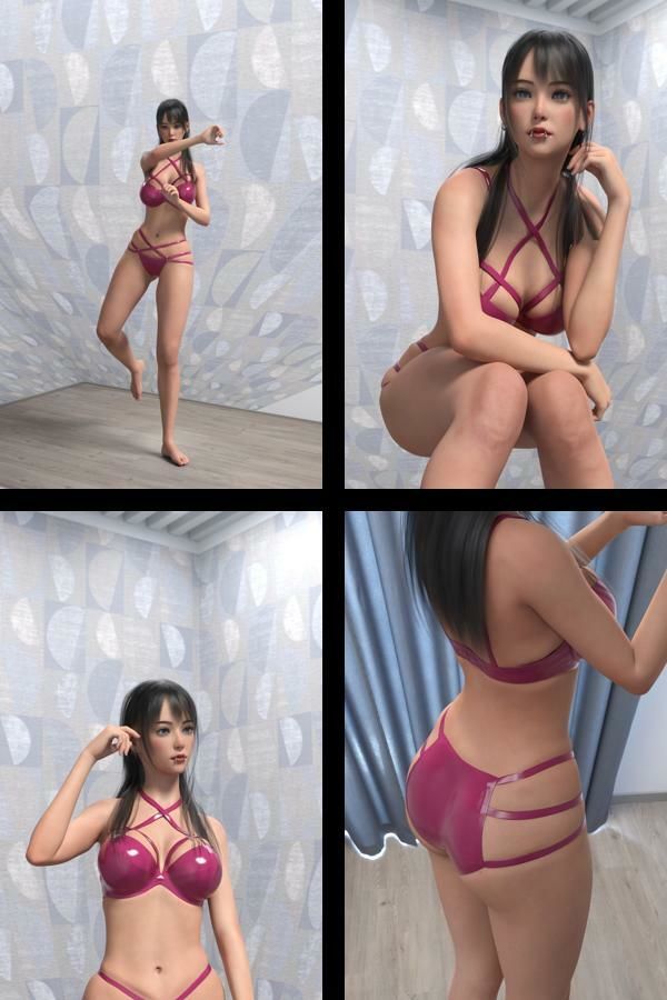 【chrl200】二階堂沙耶の下着モデル写真集 Lingerie-051