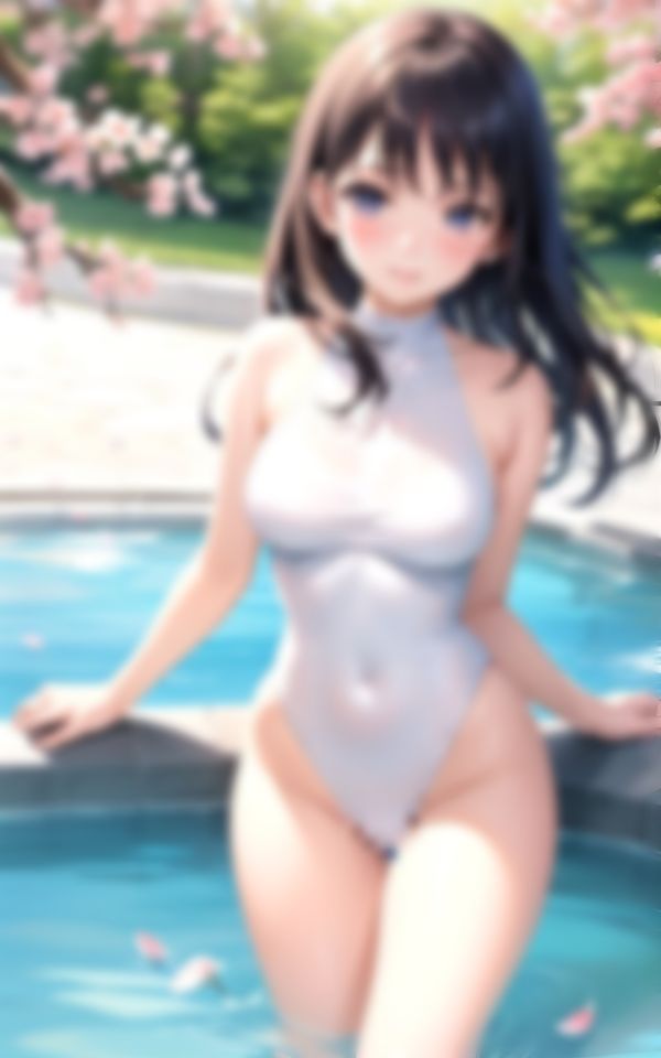 いやらしい水着で後輩くんを色仕掛けしてくる水泳部の先輩美女さん1