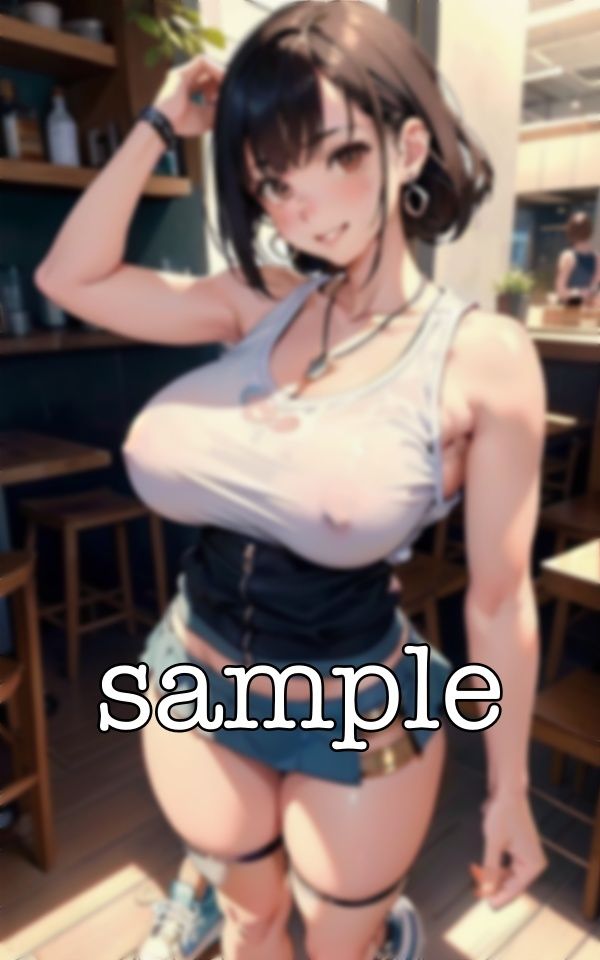 でかぱい特集！Gカップの巨乳デリヘルがタンクトップでスケ乳首・・・2