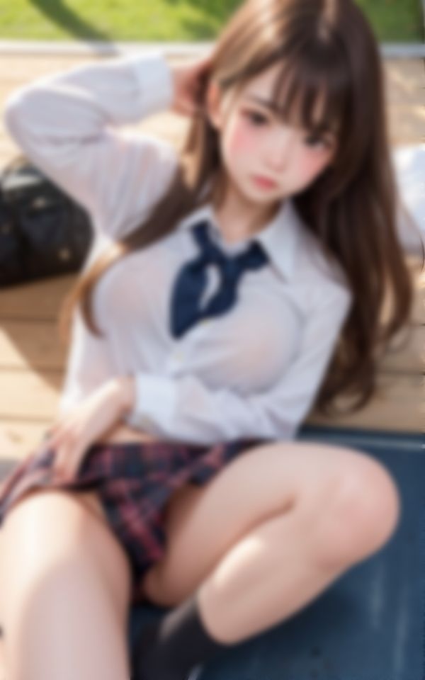 エッチな視線で誘惑してくるロリカワ美女学生裏写真コレクション2