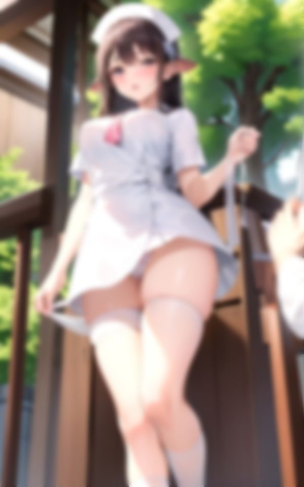 エロくてカワイイ若手看護師のパンツを盗撮してみたら…。2