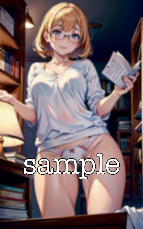 図書委員会のあどけない陰キャ童顔巨乳〜Gカップで下着姿をみせつける痴女だった〜2