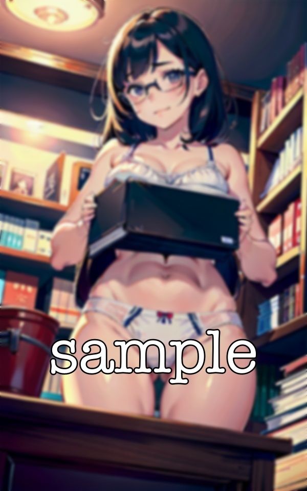 図書委員会のあどけない陰キャ童顔巨乳〜Gカップで下着姿をみせつける痴女だった〜8