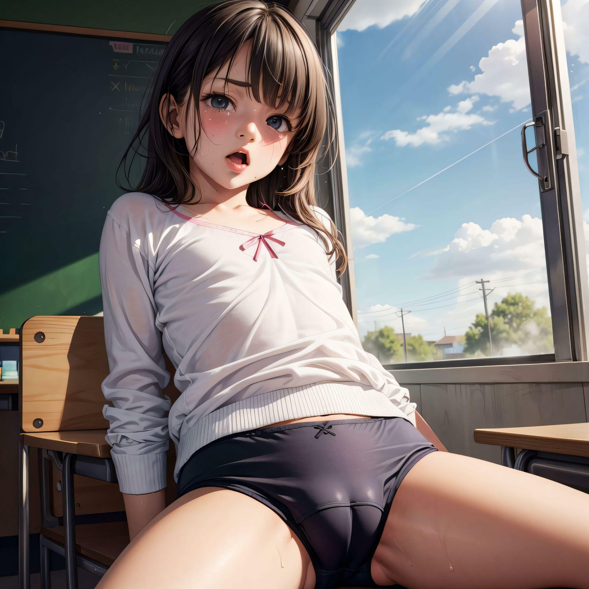 学校ではパンツチェックするって知ってた？5