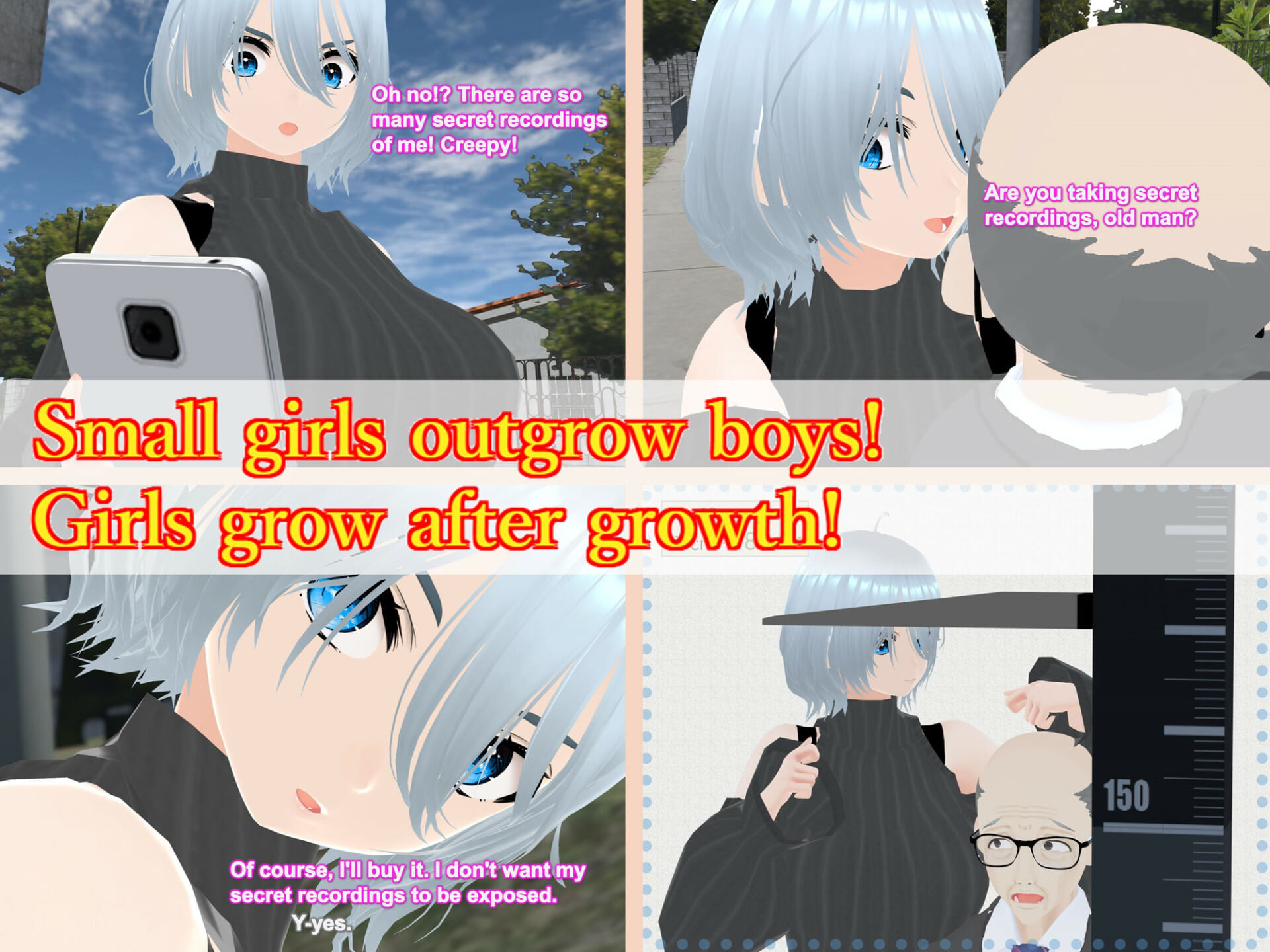 Outgrowing only girls， Overtake boys， Growth sound. Bus stop Arc2