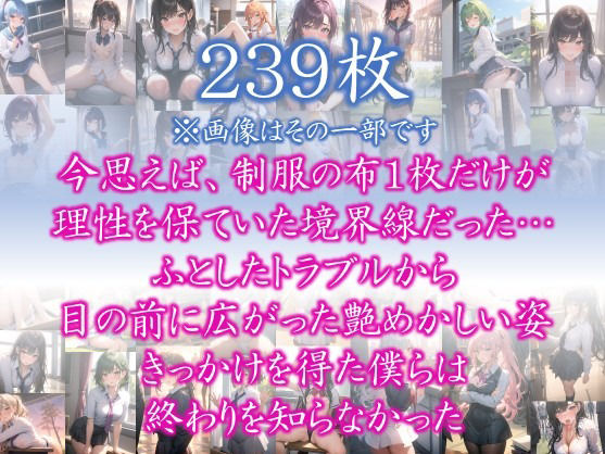 〜制服を脱いだら・・〜 今思えば、制服の布1枚だけが 理性を保ていた境界線だった… ふとしたトラブルから 目の前に広がった艶めかしい姿 きっかけを得た僕らは 終わりを…1