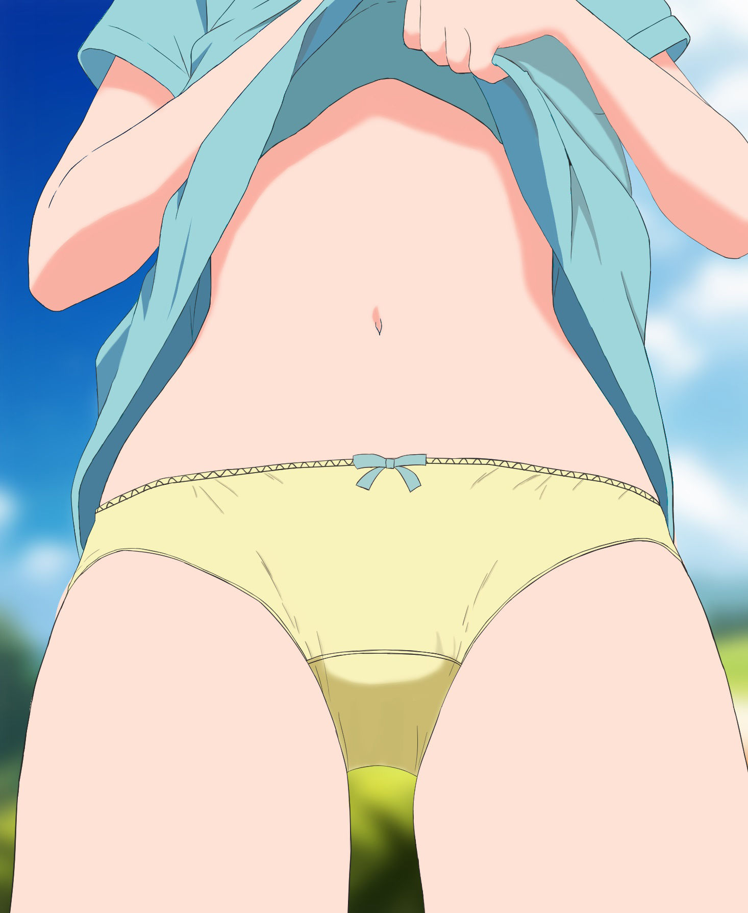 おパンツ見せてくれる女の子1