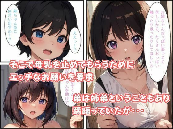 お姉ちゃんの母乳止めるの手伝って！3