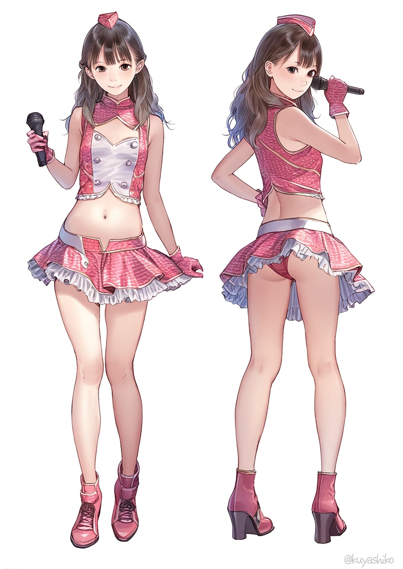 アイドルのパンツがどうしても見たい！1