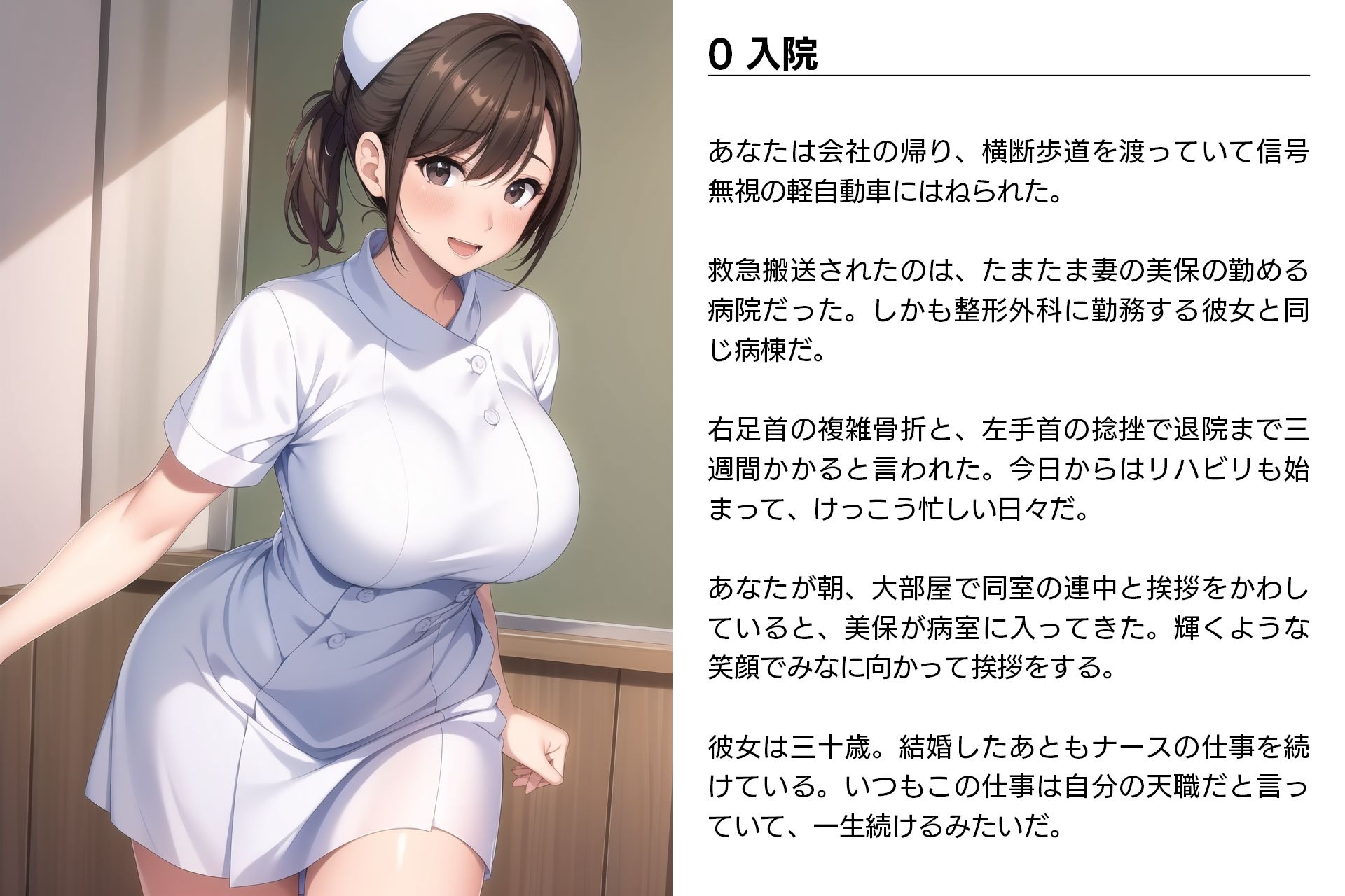 ネトラレ看護師妻・美保〜妻は病院のアイドルだった（性的な意味で）（CGノベル/NTR）4