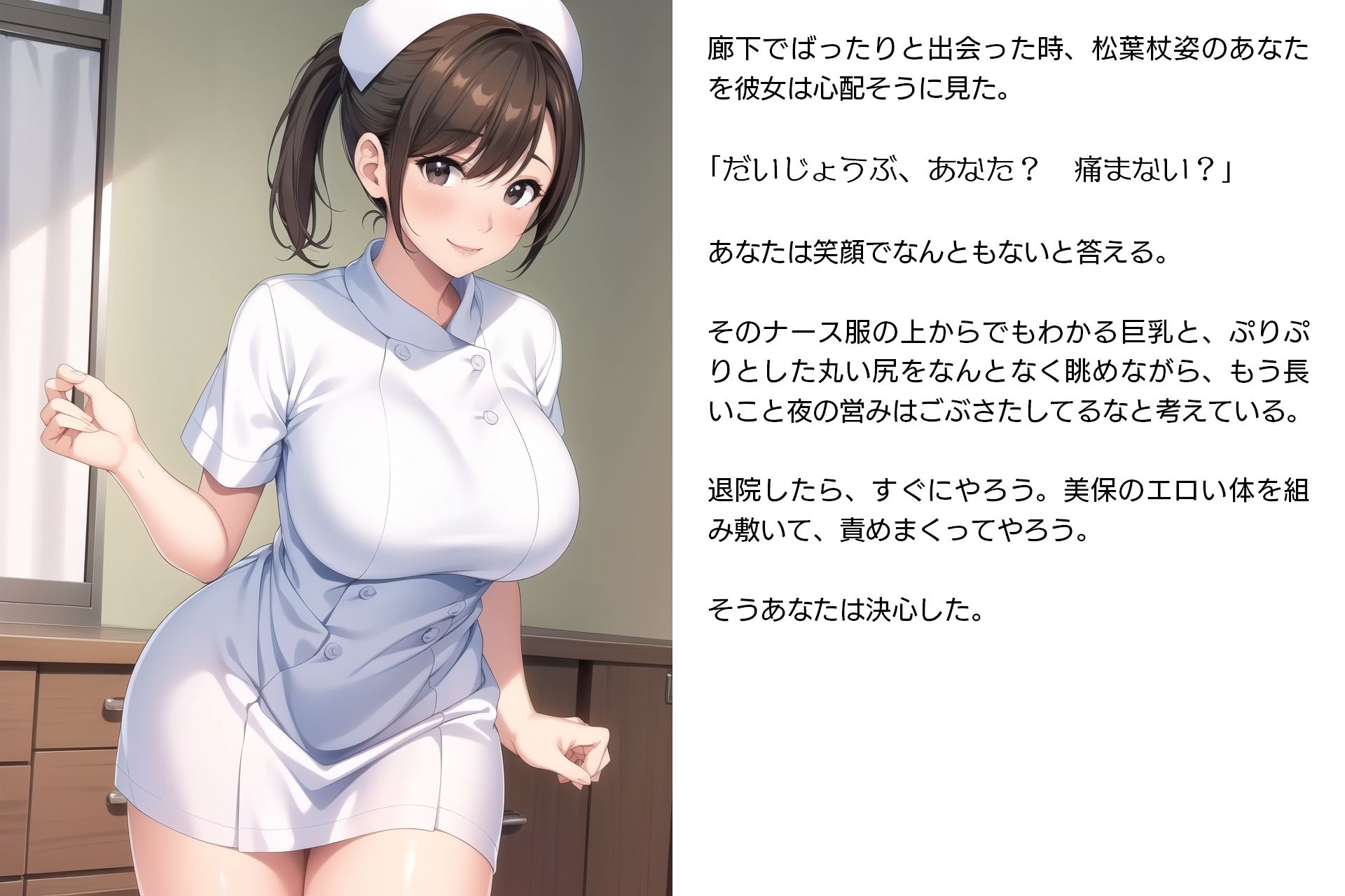 ネトラレ看護師妻・美保〜妻は病院のアイドルだった（性的な意味で）（CGノベル/NTR）6