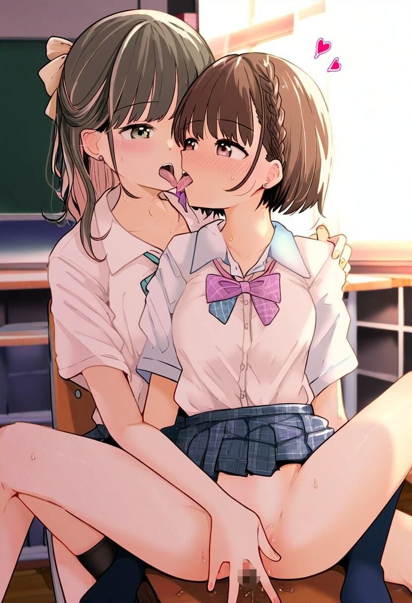 レズギャルのラブラブ百合エッチ！マンコが濡れる女学園！3