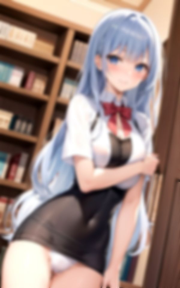 学校の図書室で出会ったエッチな美人先輩が僕を誘惑してきて…。4