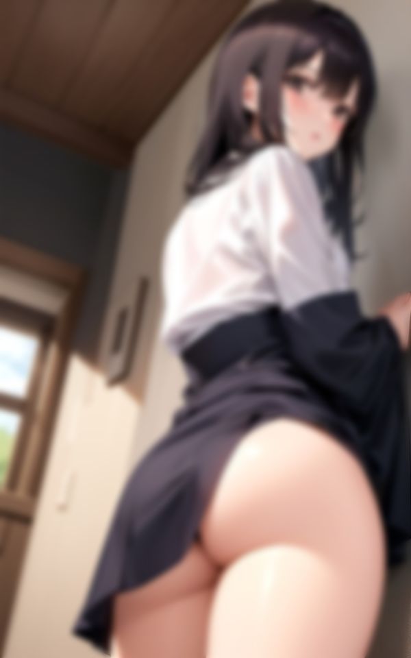 真面目な女学生が魅せる美尻コレクション6